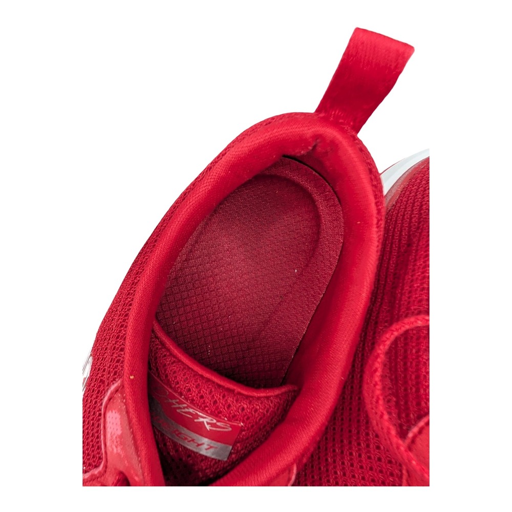 Skechers Lite-Weight 13070 Red Textile Sneakers Mens 8 Running Walking Shoes - Picture 16 of 16